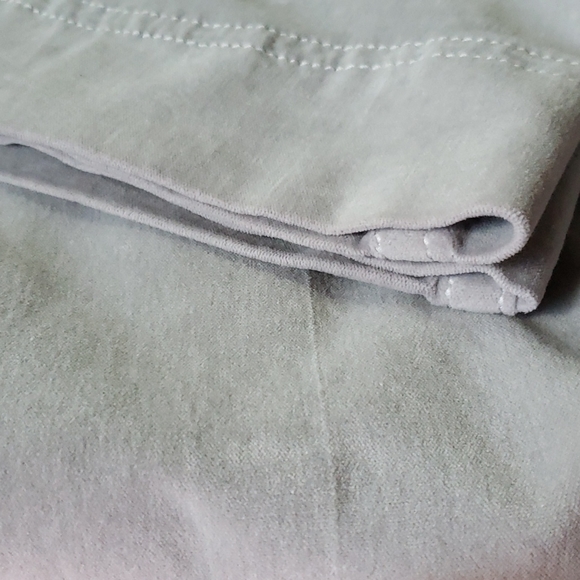 Billy Blues Silver Gray Flare Boot Cut Velvet Pants size 2 - Picture 14 of 15